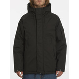 Casaca Stoke Stone Jacket Hombre Negro Volcom