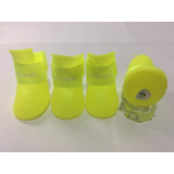 Zapatos Tipo Bota En Silicona Impermeable Para Perro Talla S