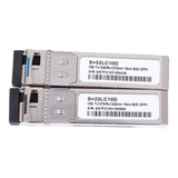 Gbic Sfp+ 10g 10km Bidirecional S+23lc10d / S+32lc10d Lc Par