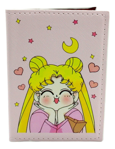 Porta Pasaporte - Sailor Moon Corazones -  Para Viajar