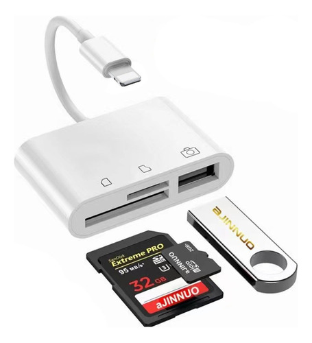 Adaptador Leitor Cartão Sd Sdhx Usb-c Para iPhone 15 Macbook