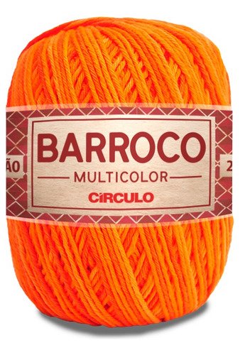 Barbante Barroco Multicolor 200g Nº6 Círculo - 1 Unidade
