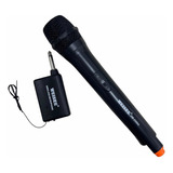 Micrófono Weisre Karaoke Inalambrico Vhf Receptor 6.5mm - Td