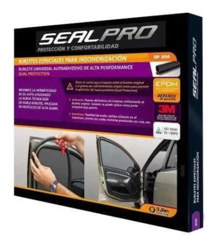 Doble Burlete Peugeot 207 5p, Sealpro