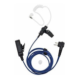 2 Pin Vigilancia Auricular Auricular Ptt Mic For Motoro...