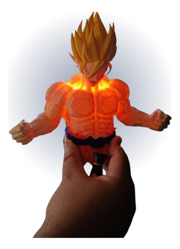 Archivo Stl, Stl Lampara Goku