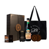 Estuche Fernet Branca 750ml + Vaso Black Ferchetto Black