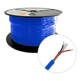 Ef Cable Profesional Para Micrófono 2x24 Azul Cm-cr224bl