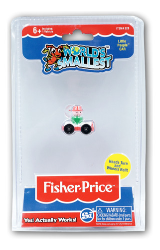 World's Smallest Fisher Price Little People Car