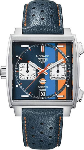 Reloj Monaco Classic Chronograph Zafiroazul Cuarzo Pila 