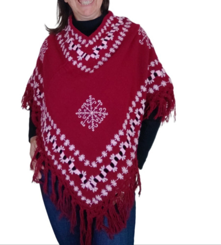 Poncho Quechquemitl / Manufactura Mexicana