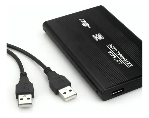 Cofre Case Para Disco Duro Sata 2.5 Usb 2.0 Hdd. 