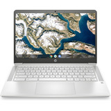 Hp Chromebook  14  Touch Intel N4020, 4gb  128 Gb Plateado