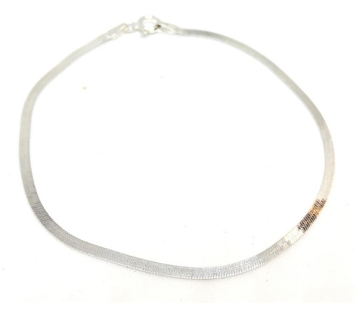 Pulsera Plata 925 Chata Flexible 19cm