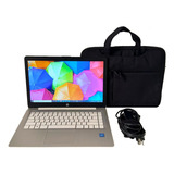  Laptop Hp Stream 14 White 4gb Ram 64gb Disco Duro + Funda