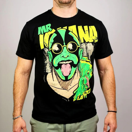Playera Luchador Iguana Lucha Libre Algodon Adulto Sublimado