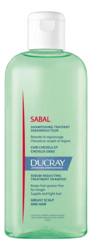  Shampoo Ducray Sabal Tratante Regulador Del Sebo 200 Ml