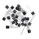 20 Peças Transistor Npn Bc548 Transistores Bc548 Arduino --