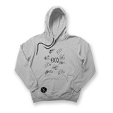 Sudadera Exo Firmas Kpop Niños / Mujer/ Hombre/ Unisex