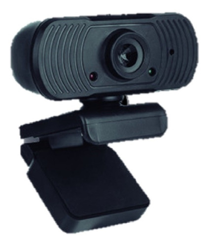 Camara Web Video Webcam 1080 Fullhd Zoom, Meet, Teletrabajo Color Negro