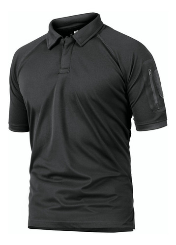 Playera Polo Fit Deportiva Camisa Táctica Militar Colores