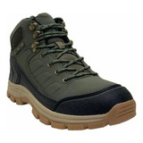 Bota Jaguar Trekking 3024 Verde-caramelo