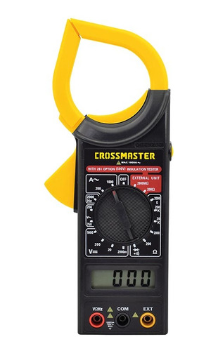 Pinza Amperometrica Digital 750v  1000a Crossmaster