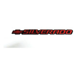 Emblema Trasero Chevrolet Silverado 1988-2003 Rojo