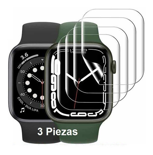 Protector Compatible Con Apple Watch Serie 8 De Hidrogel 