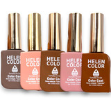 Coleção Nude Esmalte Em Gel Helen Color 5un 