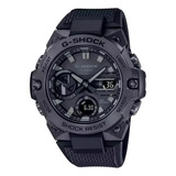 Reloj Casio G-shock Bluetooth Para Hombre Gst-b400bb-1a Color De La Correa Negro Color Del Bisel Negro Color Del Fondo Negro