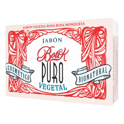 Jabón Vegetal Boti-K Rosa Mosqueta 85g Hidratante Cuerpo y Rostro | MercadoLibre