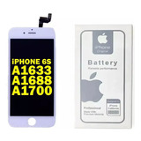 Pantalla Modulo Display Para Apple iPhone 6s + Bateria