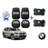 Tapetes Carbon 3d + Par Cojines Bmw X3 2017 A 2022