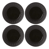 Juego De Platos Decorativos De 4 Piezas Lenox Black Chelse M