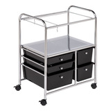 Honey-can-do Oficina Organizador Carrito Archivero 5 Cajones