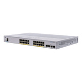 Switch Cisco Cbs250-24pp-4g De 24 Portas Gigabit E 4 Sfp Poe+