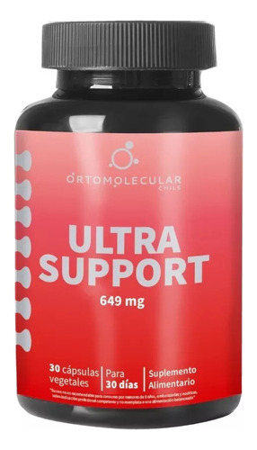 Ultra Support 30 Capsulas Soporte Tiroide Ortomolecular 