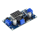 Fuente Lm2596 Step-down Dc-dc 1,23-35v 3a Voltimetro Display