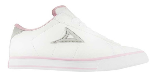 Tenis Casual Mujer Pirma Brasil 894 Blanco/gris/rosa 136722