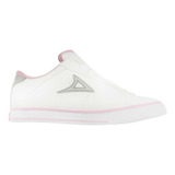 Tenis Casual Mujer Pirma Brasil 894 Blanco/gris/rosa 136722