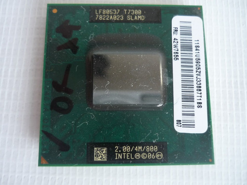 Procesador Intel Core 2 Duo T7300 2.00ghz Slamd