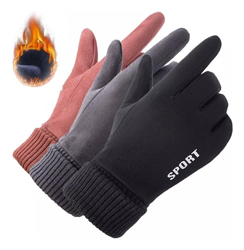 Guantes Deportivos Para Frio, Hombre/mujer Sport