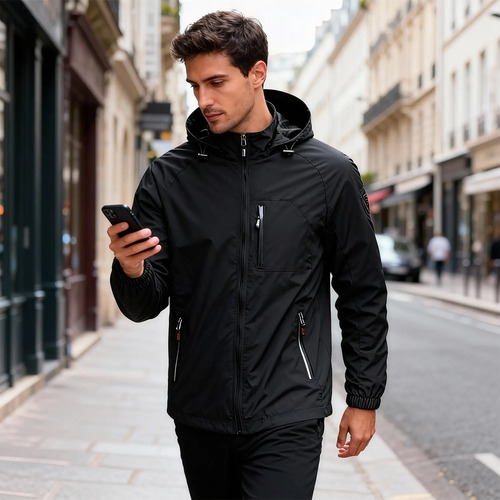 Chaqueta Casual Versátil De Alta Calidad Para Hombre Tactico | Meses sin interés