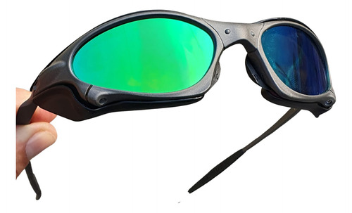 Oculos De Sol Penny Cinza Pinado Verde Juliet C/sid - Mars