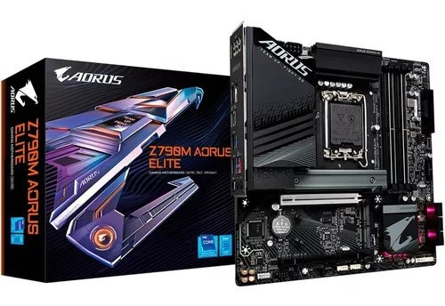 Placa Mãe Gigabyte Aorus Elite Z790m Intel Lga1700 Matx Ddr5