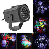 Luces Navideñas For Proyector Con 16 Patrones De Decoración