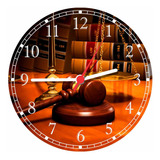 Relógio De Parede Direito Advocacias Decorar Gg 50 Cm 05