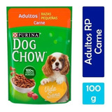 20 Sobres Dog Chow Adulto Raza Pequeña Sabor: Carne Msi