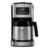 Cafetera Oster 8 Tazas Bvstdc4404 - Plata/negro